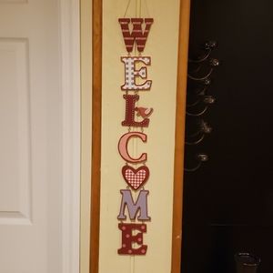 Valentine's Welcome Hanging